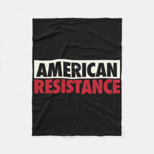 Amerikaanse Verzetsbeweging Anti Trump Democraat A Fleece Deken