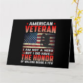 Amerikaanse Veteraan De Honor 38 Kaart (Gele Bloem)