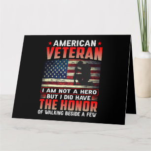 Amerikaanse Veteraan De Honor 38 Kaart