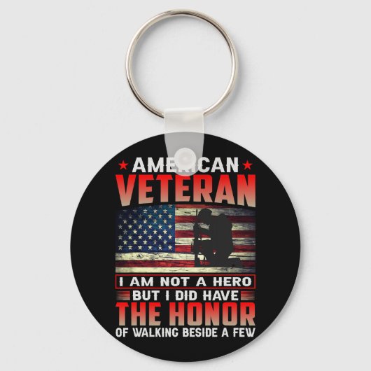 Amerikaanse Veteraan De Honor 38 Sleutelhanger (Voorkant)