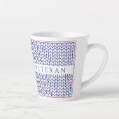 "AMERIKAANSE VETERAAN" Latte Mok (Rechts)