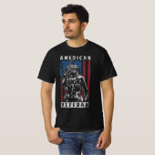 amerikaanse veteraan usa t-shirt (Voorkant volledig)