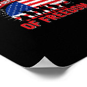 Amerikaanse veteraan van de vrijheid poster (Hoek)