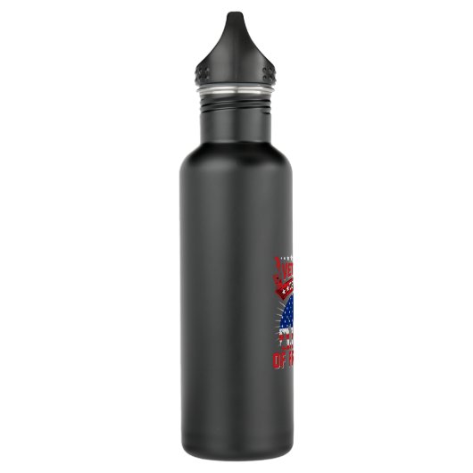 Amerikaanse veteraan van de vrijheid waterfles (Links)