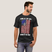 Amerikaanse veteraan voor mannen Kinder thuis van  T-shirt (Voorkant volledig)