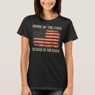 Amerikaanse veteraan voor mannen Kinder thuis van T-shirt