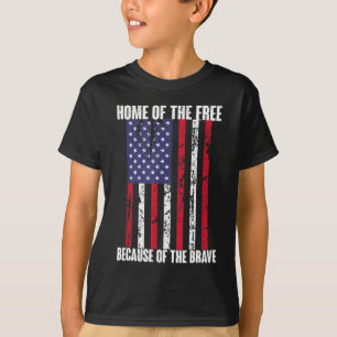 Amerikaanse veteraan voor mannen Kinder thuis van  T-shirt