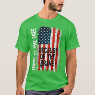 Amerikaanse veteraan voor mannen Kinder thuis van  T-shirt