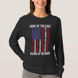 Amerikaanse veteraan voor mannen Kinder thuis van T-shirt