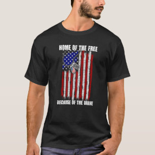 Amerikaanse veteraan voor mannen Kinder thuis van T-shirt