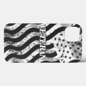 Amerikaanse veteraan - witte vintage Case-Mate iPhone case (Achterkant (horizontaal))