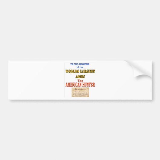 AMERIKAANSE VETERAN BUMPERSTICKER (Voorkant)