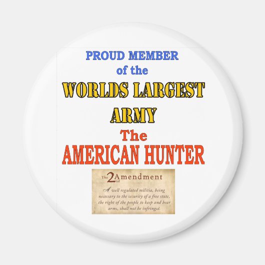 AMERIKAANSE VETERAN MAGNEET (Voorkant)