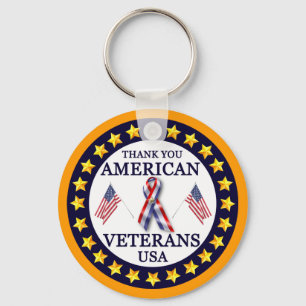 Amerikaanse veteranen 2 sleutelhanger