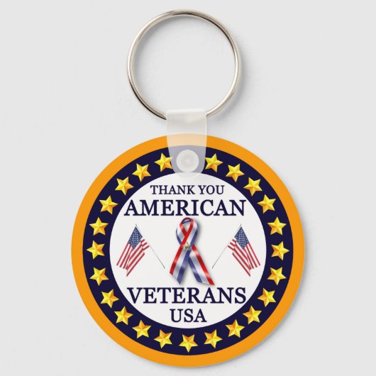 Amerikaanse veteranen 2 sleutelhanger (Voorkant)