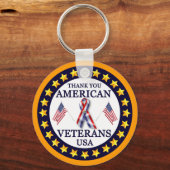 Amerikaanse veteranen 2 sleutelhanger (Voorkant)