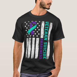 Amerikaanse veteranen bewustzijn maand amerikaanse t-shirt