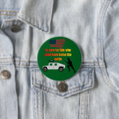 Amerikaanse veteranen bosgroen ronde button 7,6 cm (In situ)