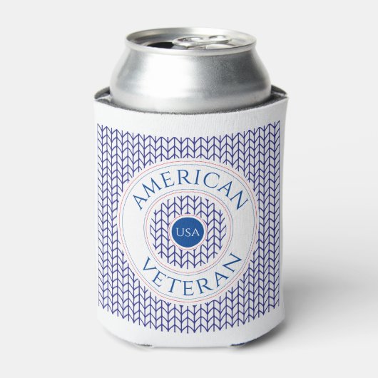 AMERIKAANSE VETERANEN Can Cooler (Blikje Voorkant)