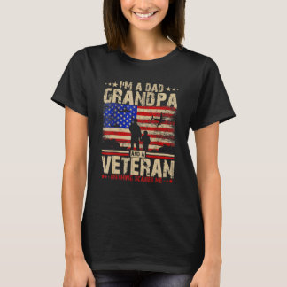 Amerikaanse veteranen Dag Ik ben pa opa en a T-shirt