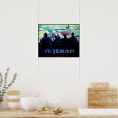 Amerikaanse Veteranen Poster (Keuken)