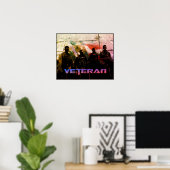 Amerikaanse Veteranen Poster (Thuiskantoor)