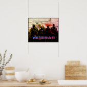 Amerikaanse Veteranen Poster (Keuken)