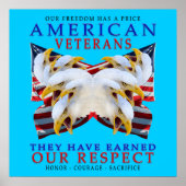 Amerikaanse veteranen poster (Voorkant)