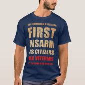 Amerikaanse veteranen ProLife Pro - Gods Pro - Pis T-shirt (Voorkant)