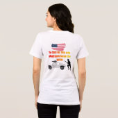 Amerikaanse veteranen Tri-Blend shirt (Achterkant volledig)