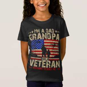 Amerikaanse Veteranendag Ik ben een pa opa en een T-shirt