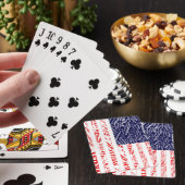Amerikaanse Veteranenspelkaarten Speelkaarten (Insitu)