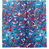 Amerikaanse viering douchegordijn (Voorkant)