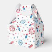 Amerikaanse viering, Patriotic Gable Box American Bedankdoosjes (Achterkant)