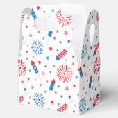 Amerikaanse viering, Patriotic Gable Box American Bedankdoosjes (Geopend)