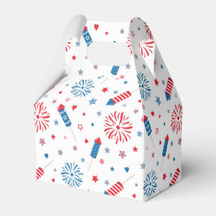 Amerikaanse viering, Patriotic Gable Box American Bedankdoosjes