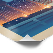 Amerikaanse vintage Chicago Perfect Poster (Hoek)