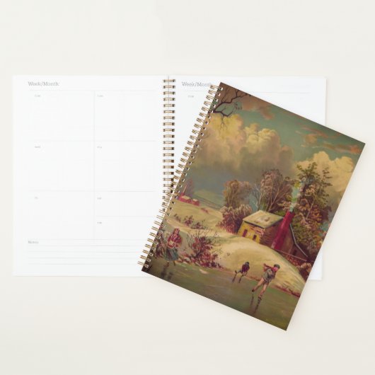 Amerikaanse Vintage Leven Planner (Display)