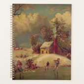 Amerikaanse Vintage Leven Planner (Voorkant)