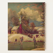 Amerikaanse Vintage Leven Planner (Achterkant)