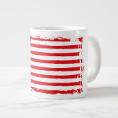 Amerikaanse Vintage Tshirt Coffee Mok Flag Grunge (Voorkant rechts)