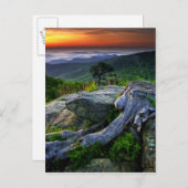 Amerikaanse, Virginia, Shenandoah National Park. Briefkaart (Voorkant / Achterkant)