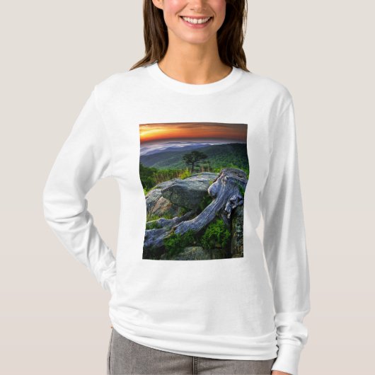 Amerikaanse, Virginia, Shenandoah National Park. T-shirt (Voorkant)