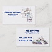 Amerikaanse Visitekaartjes (Voorkant / Achterkant)