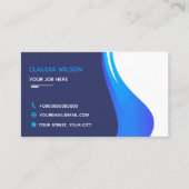 Amerikaanse visitekaartjes: 8,9 cm x 5,1 cm visitekaartje (Voorkant)