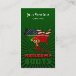 Amerikaanse Visitekaartjes voor Portugese wortelen