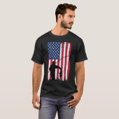 Amerikaanse vislokker t-shirt (Voorkant volledig)