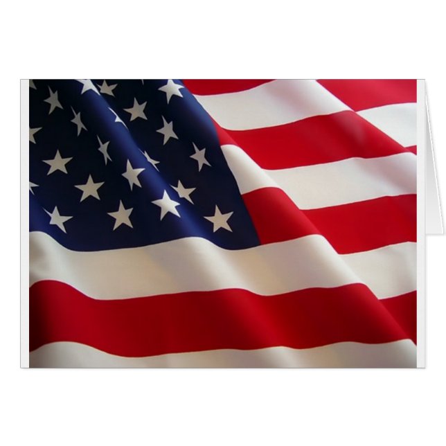 Amerikaanse vlag (Voorkant Horizontaal)