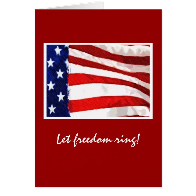 Amerikaanse vlag (Voorkant)