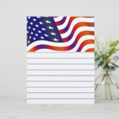 Amerikaanse vlag (Staand voorkant)